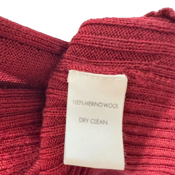 Calvin Klein 100% Italian Merino Wool Knit Sweater Jumper - Picture 8 of 8